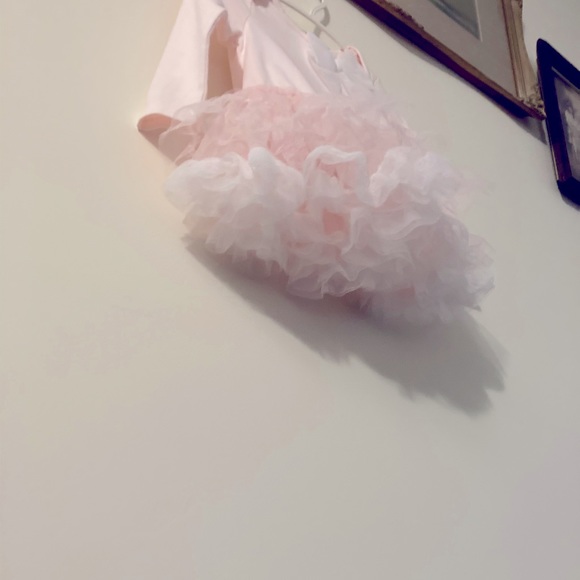 First Impressions • Baby Ballet Outfit Light Pink with Tutu Size 3-6 Months - Picture 5 of 8